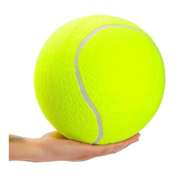 Swerve Sports - Jumbo Pet Tennis Ball Increase Pet's Outdoor Play Activity Non-Toxic 9.5" - Green