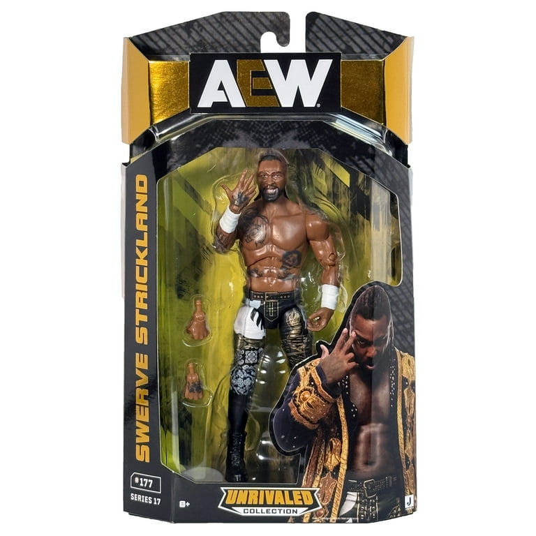 Swerve Strickland AEW Unrivaled 17 Jazwares AEW Toy Wrestling