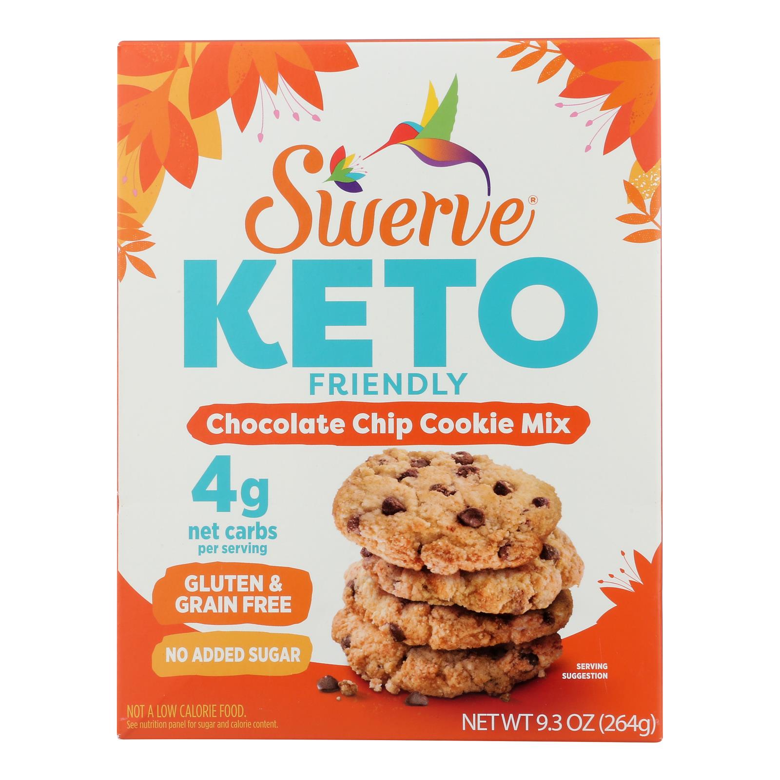 Swerve Sweetsâ„¢ Chocolate Chip Cookie Mix Chocolate Chip Case of 6