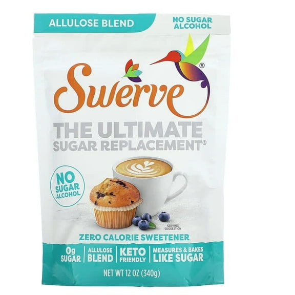 Swerve, The Ultimate Sugar Replacement, Allulose Blend, 12 oz Pack of 3