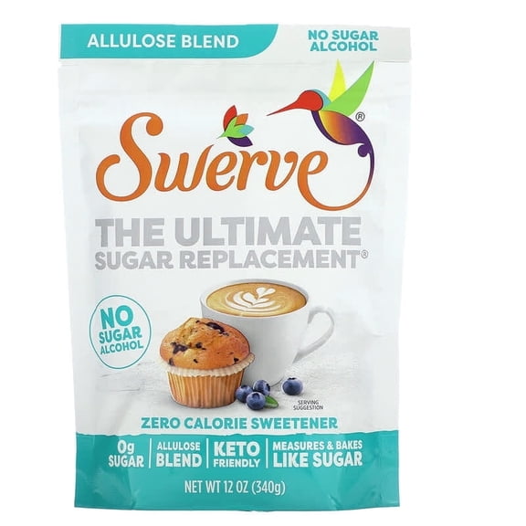 Swerve, The Ultimate Sugar Replacement, Allulose Blend, 12 oz