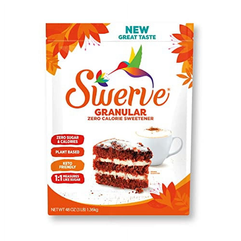 Swerve Ultimate Sugar Replacement Sweetener, Granular Sugar Substitute