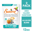 thumbnail image 1 of Swerve Zero Calorie Allulose Blend Granular Sugar Replacement Sweetener, No Sugar Alcohol, Keto Friendly, Erythritol Free, 12-Ounce Bag, (Pack of 2), 1 of 7