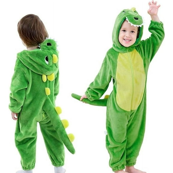Swfoer Toddler Halloween  Dinosaur Onesie Baby Animal Costumes Kids Jumpsuit Dress Up Outfit Halloween