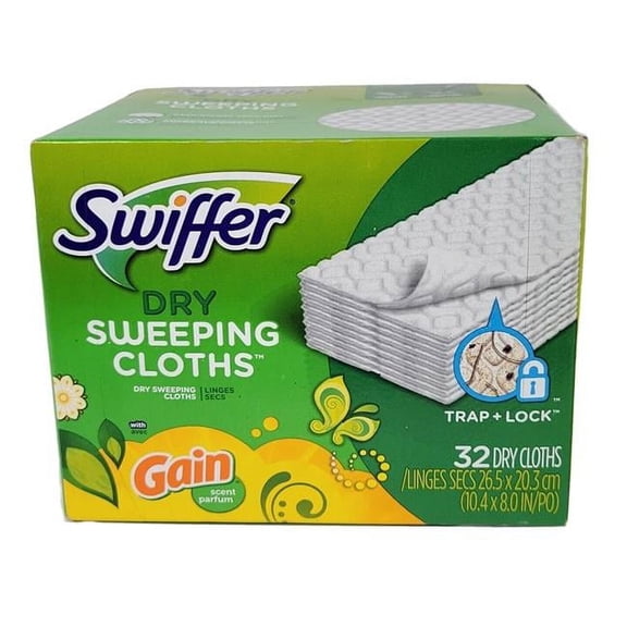 Swiff Dry Cloth - 32 Count - Pack of 4