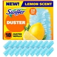 thumbnail image 1 of Swiffer Dusters Refill, Microfiber Duster Alternative, New Lemon Scent, 18 Count, 1 of 15