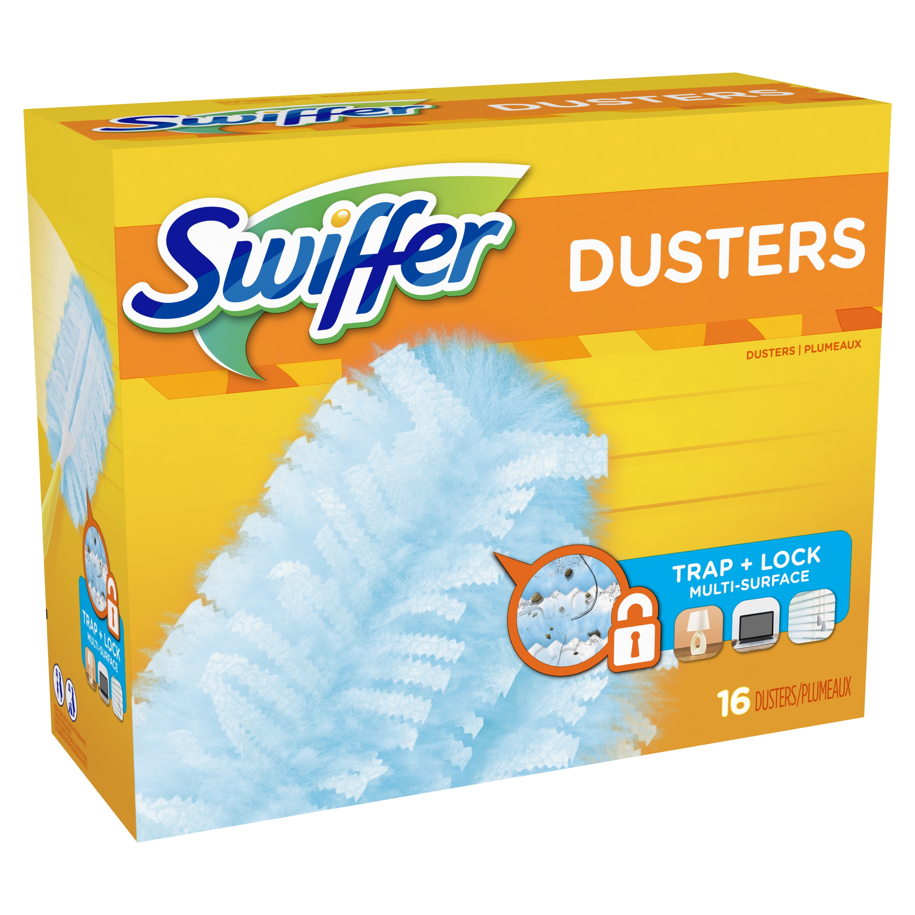 Swiffer 180 Dusters Multi Surface Cleaner Refills, Unscented, 16 Count