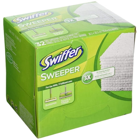 Swiffer Sweeper Dry Sweeping Refill Pads - Dust Cloths - 32 Count
