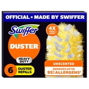 Swiffer Dusters Heavy Duty Duster Refills, Unscented, 6 Count