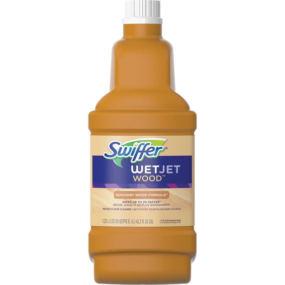 Swiffer 77133 WetJet System Cleaning-Solution Refill, Blossom Breeze Scent, 4/Carton