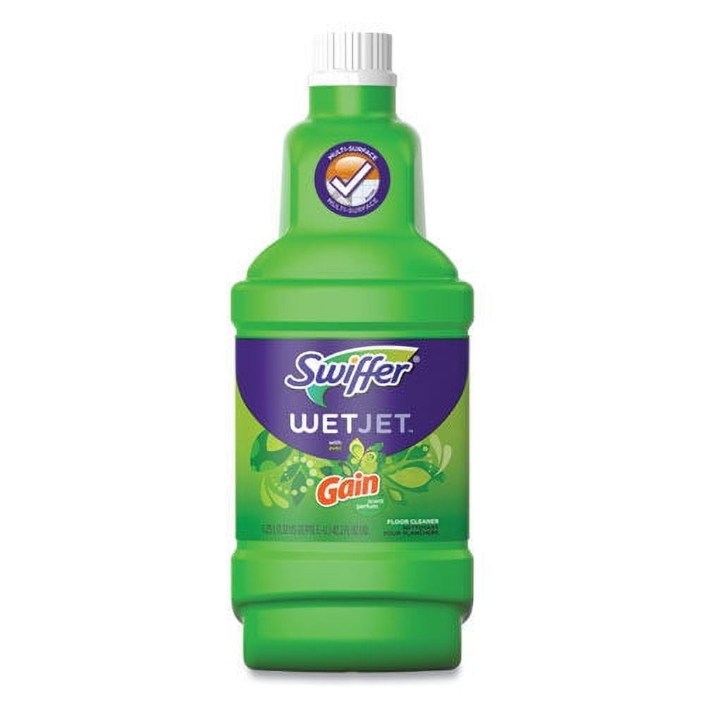 Swiffer 77809 1.25 L Bottle Original Scent WetJet System Cleaning Solution  Refill (4/Carton)