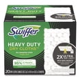 thumbnail image 1 of Swiffer Heavy Duty Dry Cloth Refills, Unscented, 20 count (4 Pack)., 1 of 10