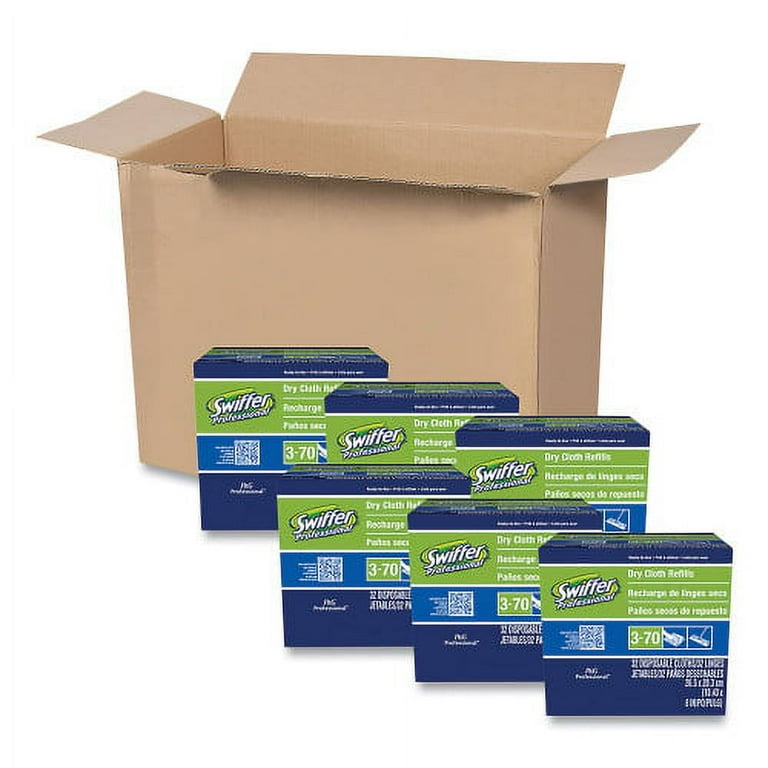 Dry Refill Cloths, 10.63 x 8, White, 32/Box Dry Refill Cloths, 10.63 x 8, White, 32/Box