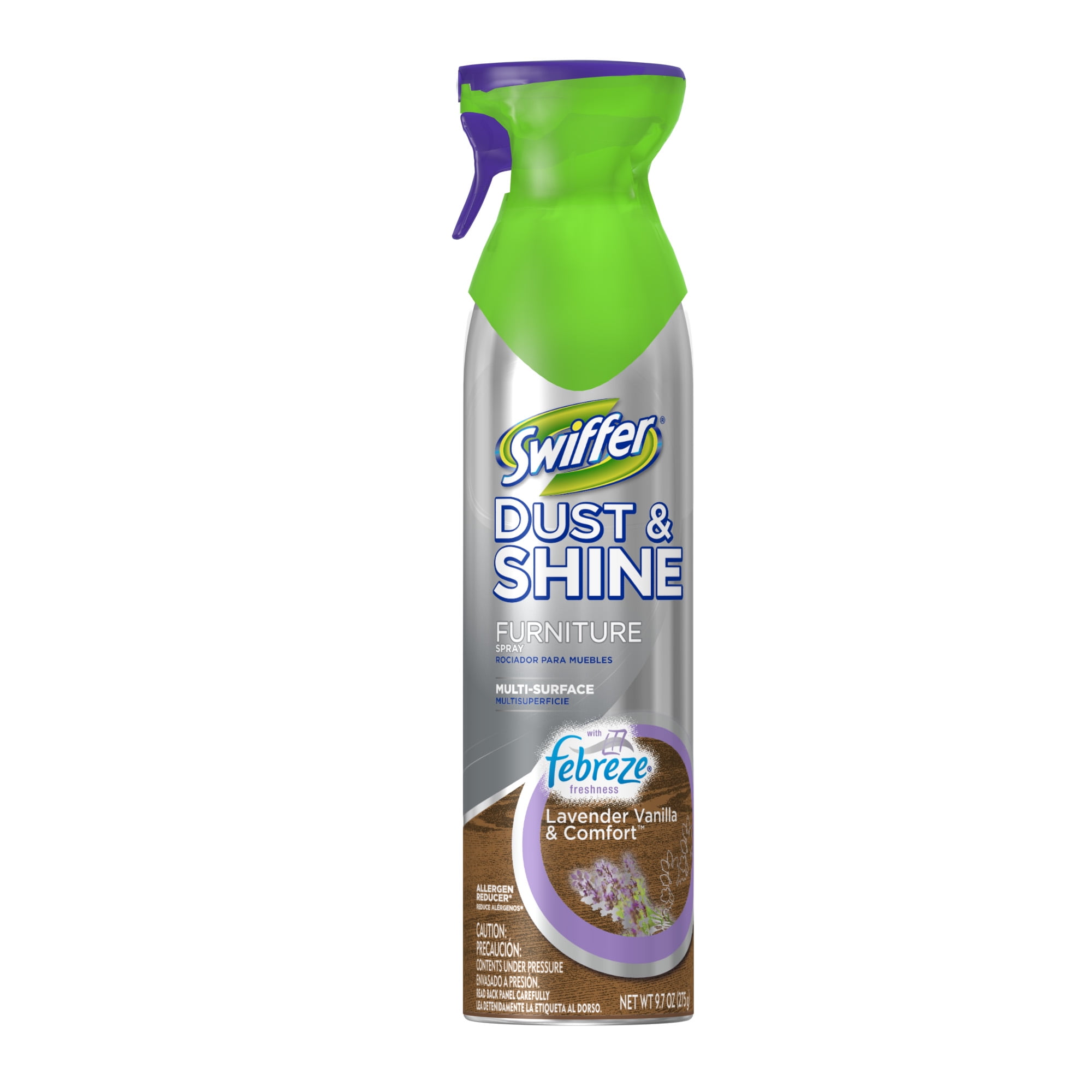 Swiffer Dust & Shine, Multi-Surface Spray, 9.7 oz