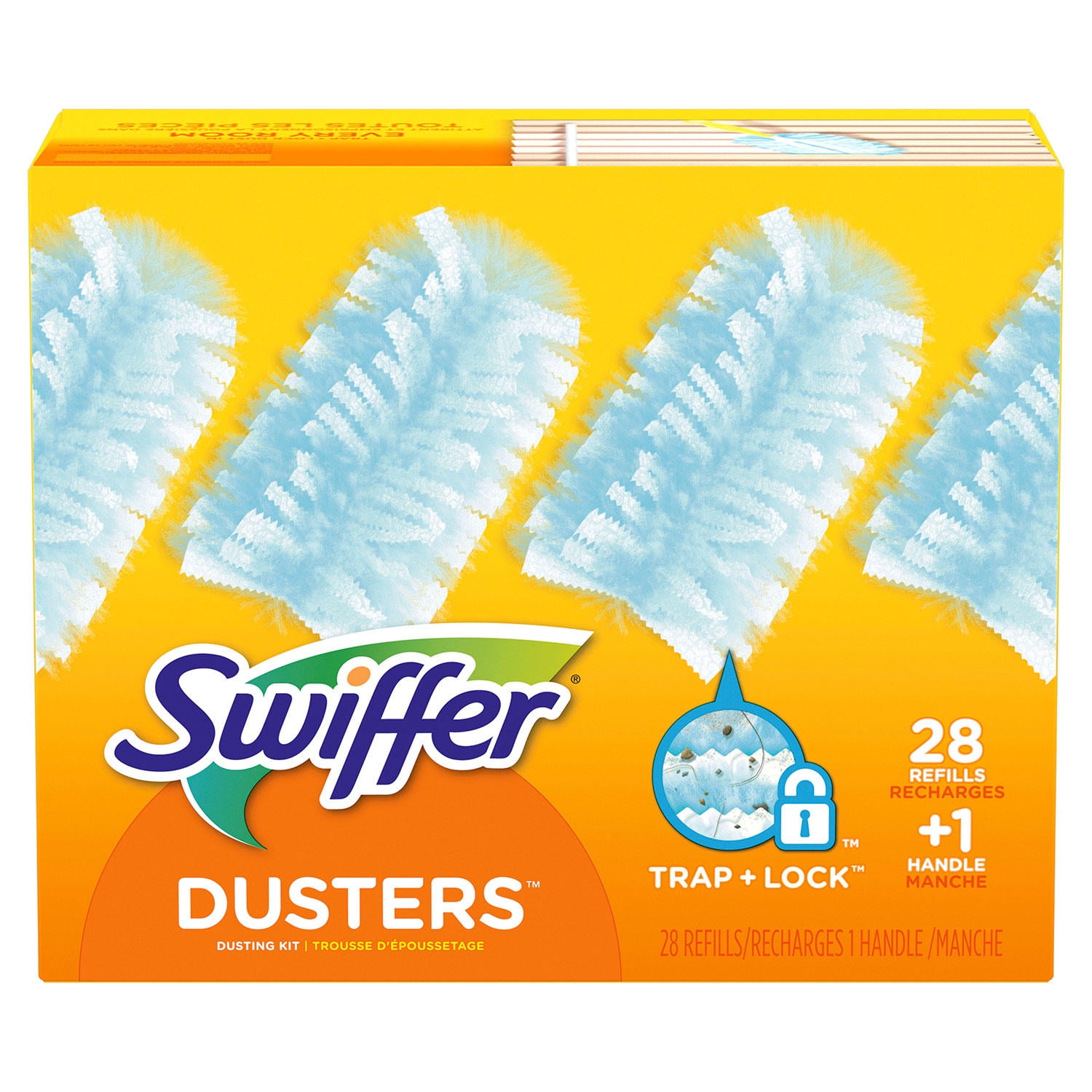 Swiffer Duster Dusting Kit, 1 Handle & 28 Refills
