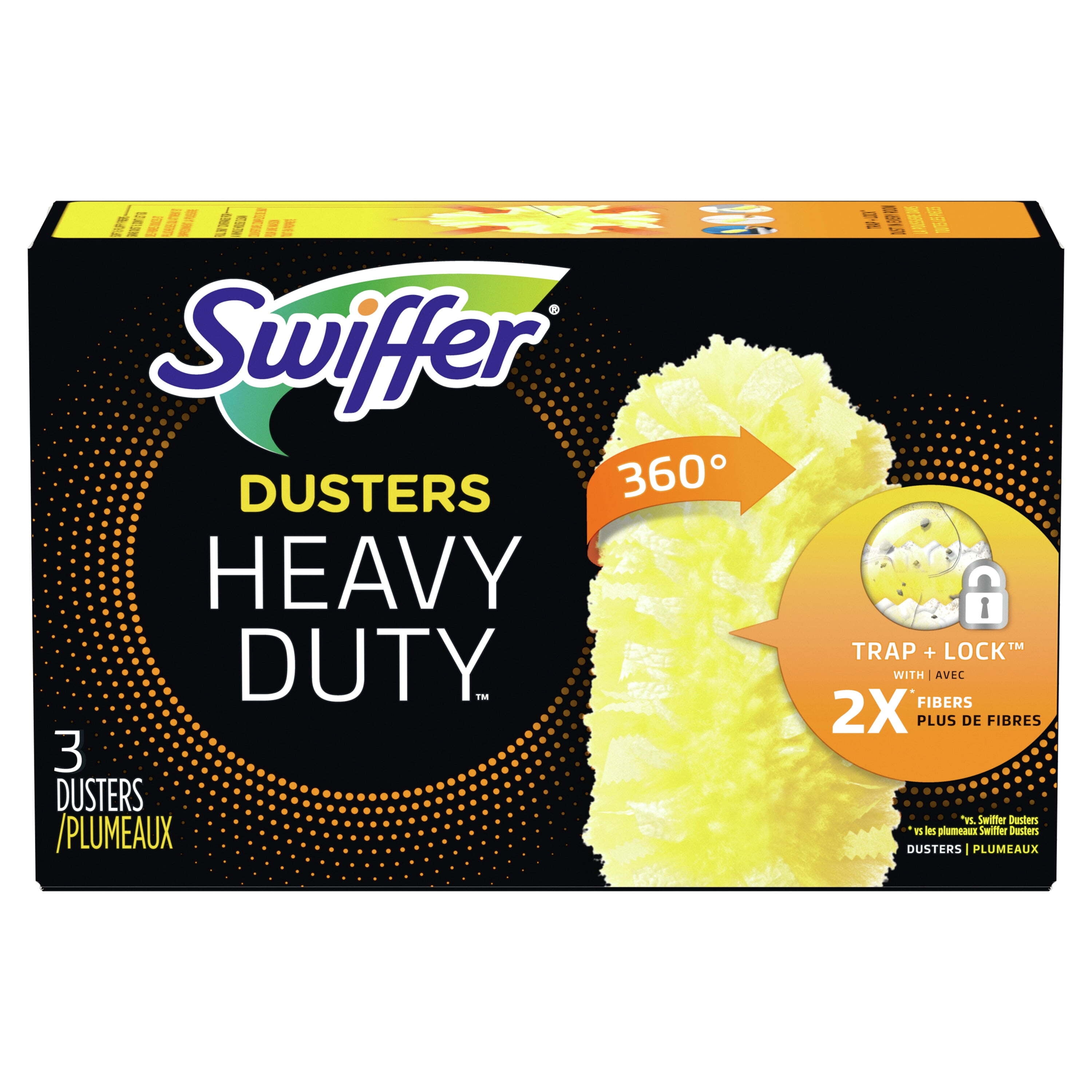 Swiffer Duster Multi-Surface Heavy Duty Refills, 3 Count. Yellow