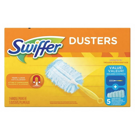 Swiffer Duster Starter Kit 7 3/4 in W PK6 MPN:11804
