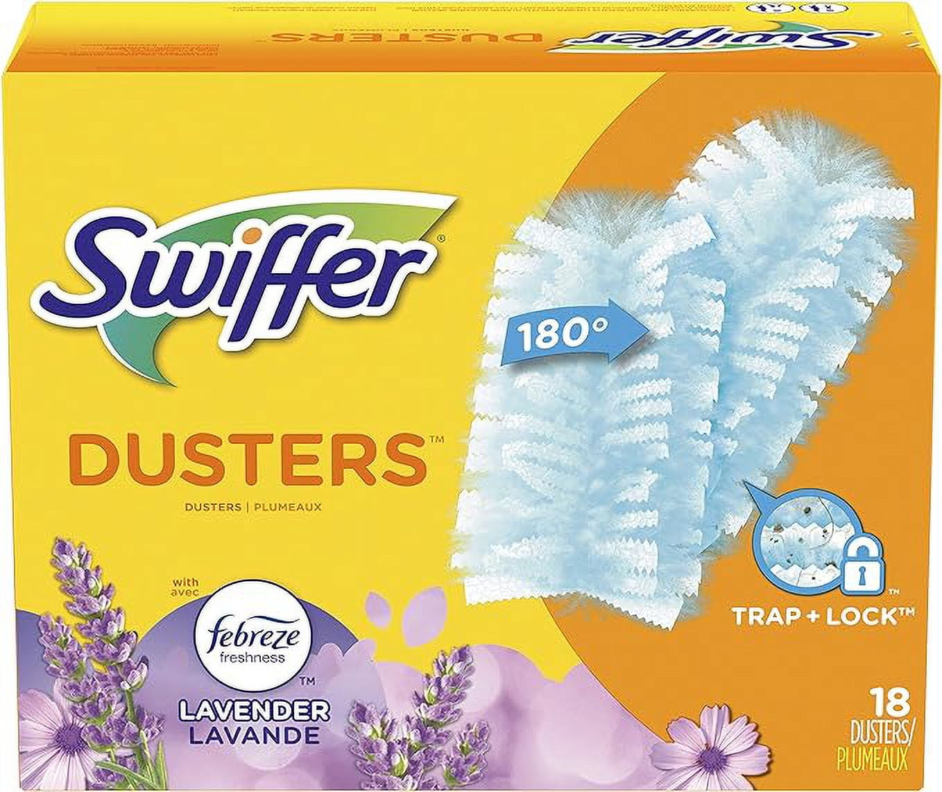 Lavender Scent Multi-Surface Duster Refills - 18 Count