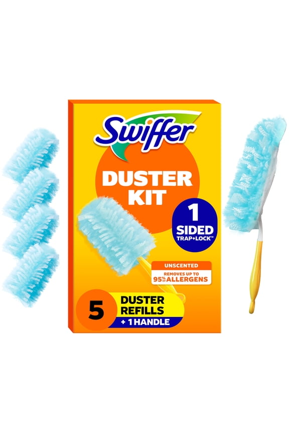 Dusters Cleaning Kit, Feather Duster Alternative, Unscented
