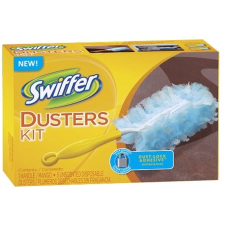 Swiffer Dusters Handle & Refill Kit, Unscented 1 ea (Pack of 4)