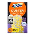 thumbnail image 1 of Swiffer Dusters Heavy Duty Duster Refills, Lavender, 6 Count, 1 of 16