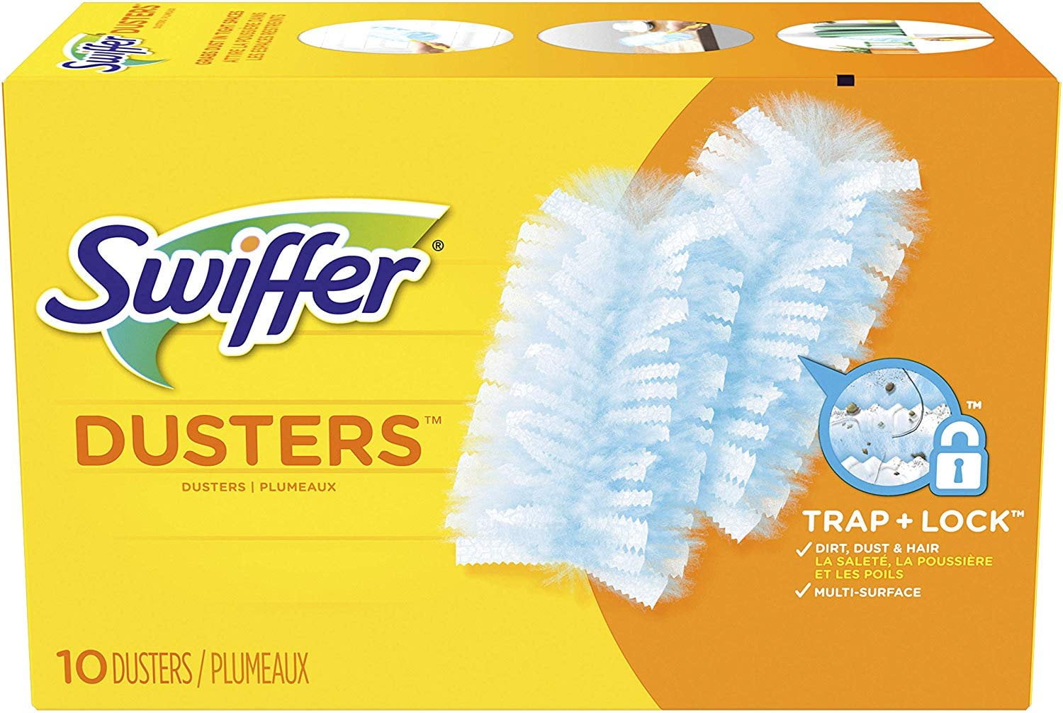 Swiffer Recharges de plumeaux Swiffer Dusters multi-surfaces, 10 unités