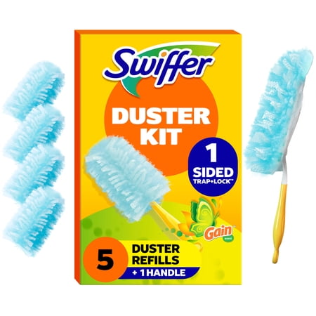 Swiffer Dusters Cleaning Kit, Feather Duster Alternative, Gain