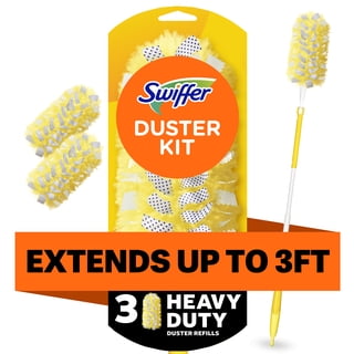 Swiffer Heavy Duty Duster, Refills, 6 Count, Yellow, Unscented