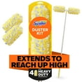thumbnail image 1 of Swiffer Dusters with Extension Pole, Cleaning Kit includes 6ft Extendable Handle + 4 Duster Refills, 1 of 12