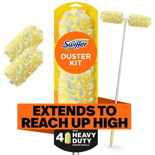 Swiffer Heavy Duty Duster, Refills, 6 Count, Yellow, Unscented