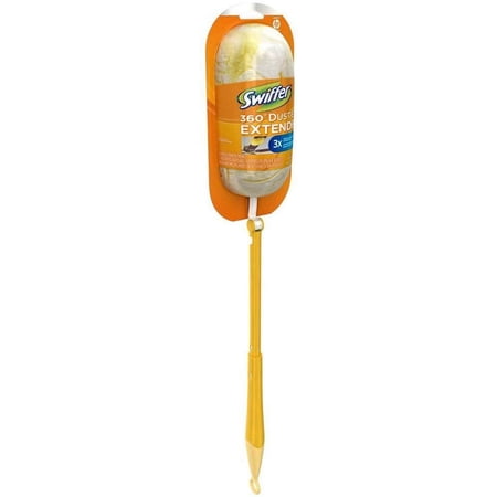 4-pack Swiffer 360 Dusters Extender Extendable Handle Wand Duster - Unscented - 4 Pack — Residential Use, Standard Application
