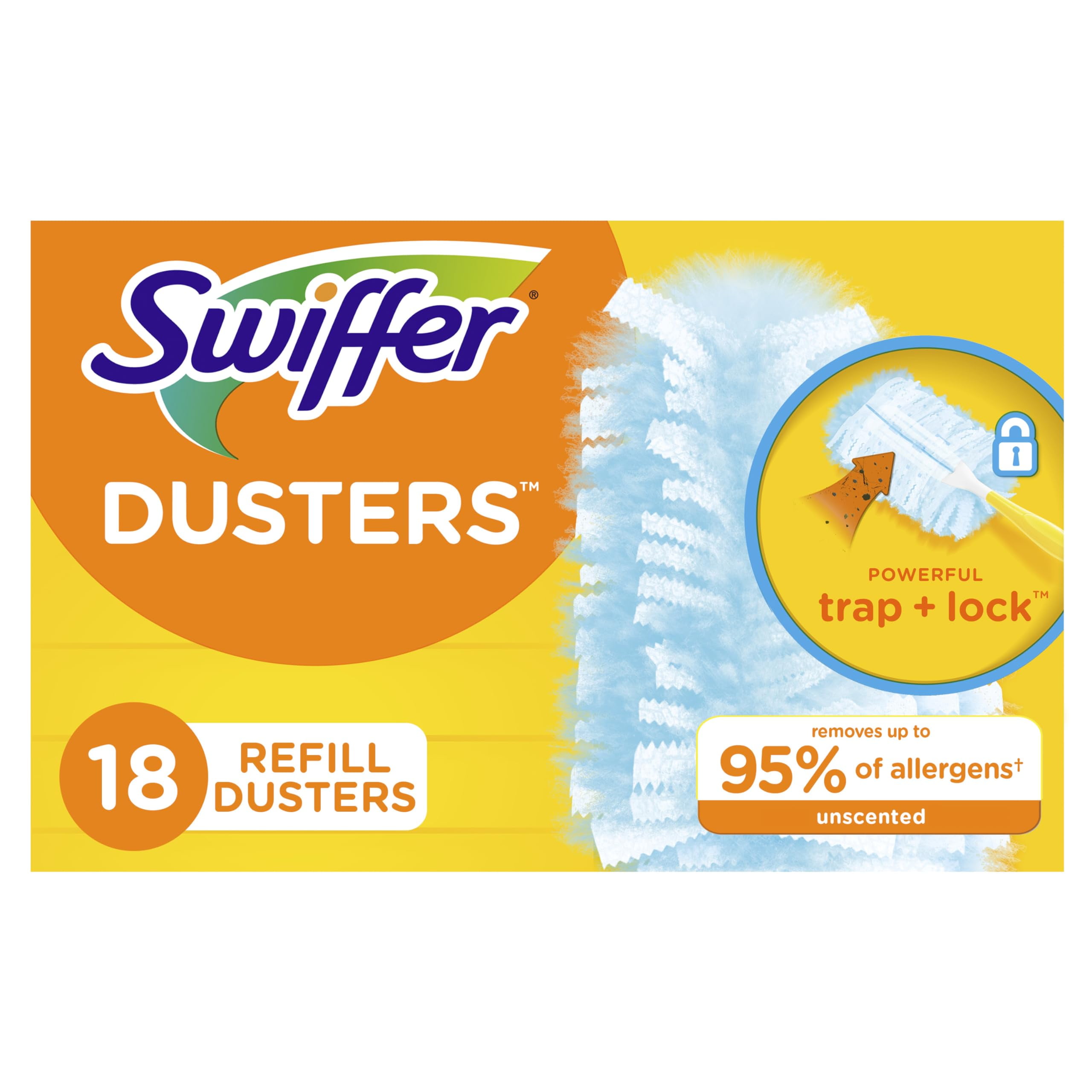 Swiffer 180 Unscented Multi-Surface Duster Refills - 18 Count