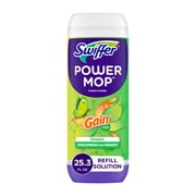 Swiffer Power Mop Floor Cleaner Solution with Gain Scent, 25.3 fl oz