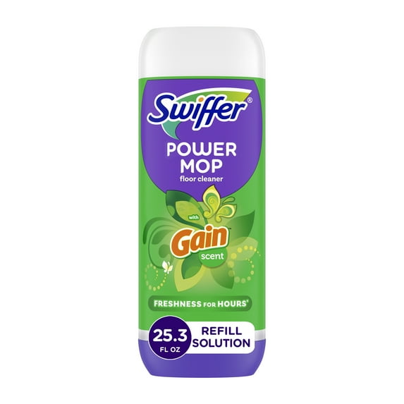 Swiffer Power Mop Solution Refill, Gain, 1 x 25.3 fl oz