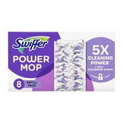 Swiffer PowerMop Multi-Surface Mopping Pad Refills for Floor Cleaning, 8 count