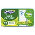 thumbnail image 1 of Swiffer Sweep + Mop, Wet Pads Refill, Floor Cleaner, Cleaning Cloths, Gain, 12 Count, 1 of 16