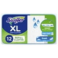 thumbnail image 1 of Swiffer Sweep + Mop XL, Wet Pads Refill, Floor Cleaner, Cleaning Cloths, Fresh Scent, 12 Count, 1 of 9