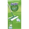 thumbnail image 1 of Swiffer Sweeper Dry + Wet All Purpose Floor Mopping and Cleaning Starter Kit with Heavy Duty Cloths, Includes: 1 Mop, 19 Refills, 1 of 2