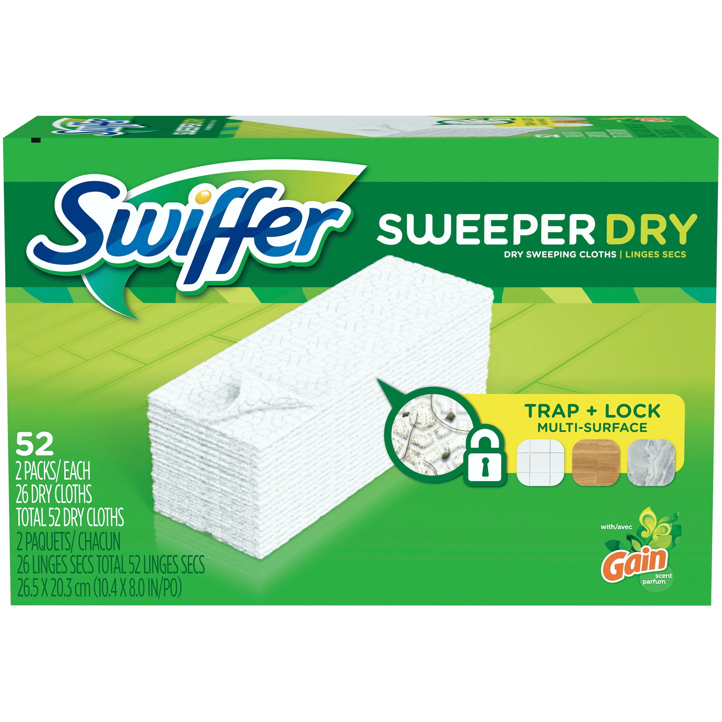 Swiffer Sweeper Dry Sweeping Cloth 2-26 ct Packs 