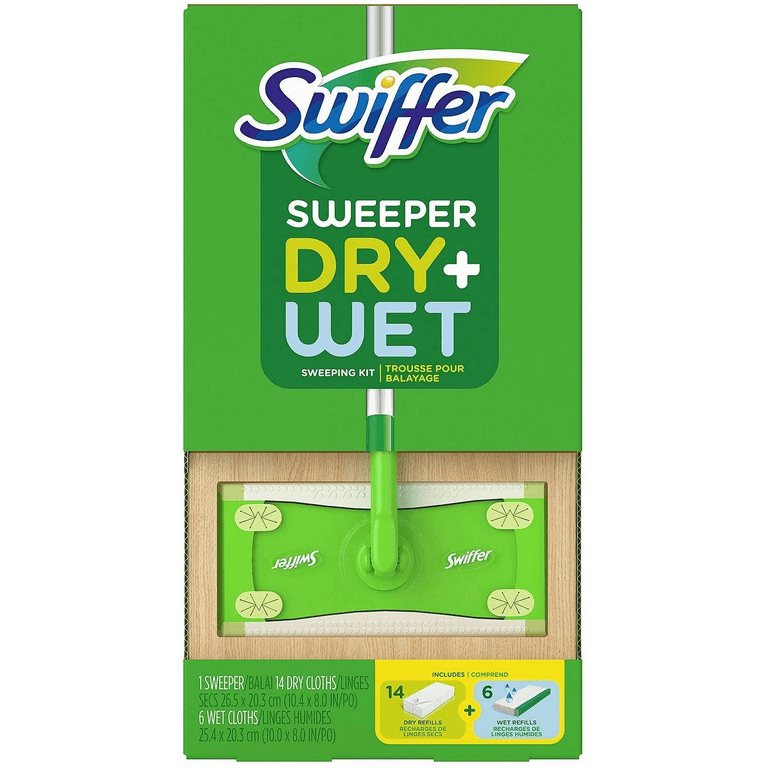 Buy Swiffer Sweeper Dry Wet Starter Kit Online India