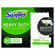 Swiffer Sweeper Heavy Duty Dry Sweeping Cloths, 20 Count