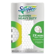 Swiffer Sweep + Mop, Dry Pads Refill, Floor Cleaner, Unscented, 32ct