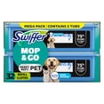 thumbnail image 1 of Swiffer Mop & Go Wet Multi-Surface Cloth Refills for Floor Mopping and Cleaning, Pet with Febreze Odor Defense, 32 count, 1 of 12