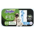 thumbnail image 1 of Swiffer Sweeper Pet Heavy Duty Multi-Surface Wet Cloth Refills for Floor Mopping and Cleaning, Fresh scent, 20 count, 1 of 8