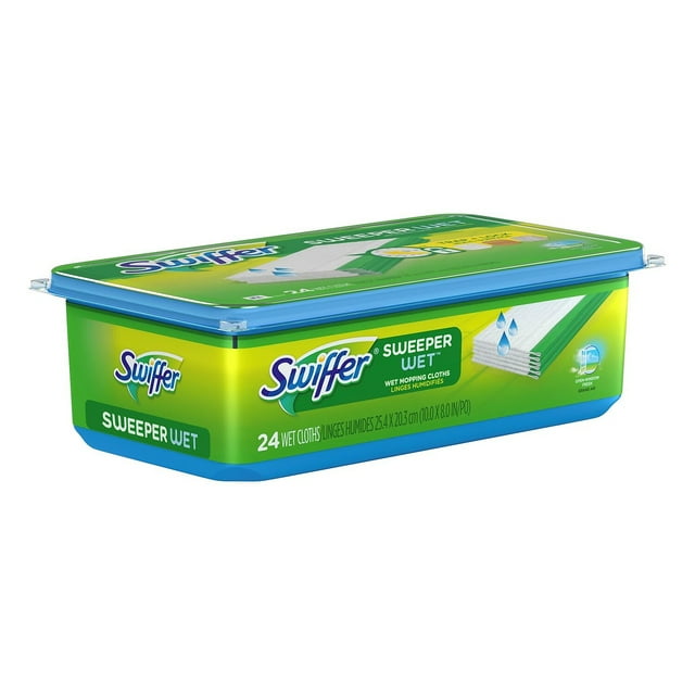 Swiffer Sweeper Wet Mop Pads 24 Box (74597) 2772906 - Walmart.com