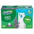 thumbnail image 1 of Open Box Swiffer Sweeper Wet Mopping Cloth Refills Lavender Scent (64 Count), 1 of 7