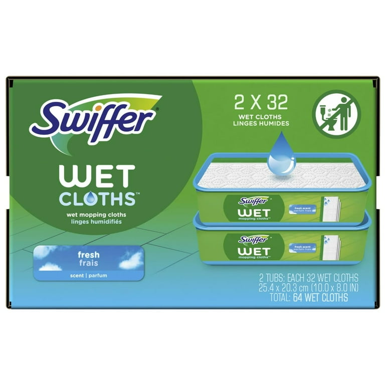 Swiffer Refill Cloth, Sold as 1 Box, 32 Each per Box Swiffer Refill Cloth, Sold as 1 Box, 32 Each per Box