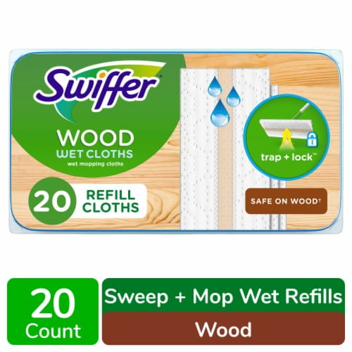 Swiffer Sweeper Wet Wood Floor Mopping Cloths