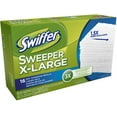 thumbnail image 1 of Swiffer Sweeper X-Large Dry Sweeping Cloths Refills, Unscented 16 ea (Pack of 6), 1 of 1