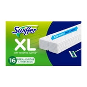 Swiffer Sweeper XL Dry Pad Refills, Unscented, 16 Count